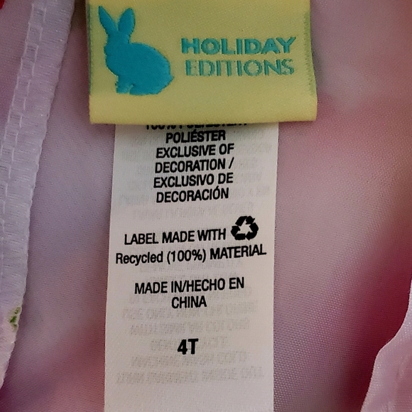 Beautiful 4T little girls holiday editions dress. - Picture 4 of 5